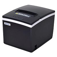 Xprinter XP-E200L 80mm direct thermal Receipt printer USB+LAN, Black, 230mm/s, EU plug - Интернет-магазин Intermedia.kg