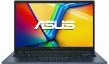 Ультрабук Asus VivoBook X1404ZA-I38128 Intel Core i3-1215U (up to 4.40Ghz), 8GB DDR4, 512GB SSD M2 NVMe, 14" FHD, WiFi, BT 5.0, Type-C, WIN11H, ENG-RUS, темно синий