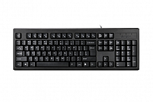 Клавиатура A4Tech  KM-720 FN-KEY MULTIMEDIA KEYBOARD USB BLACK US+RUSSIAN - Интернет-магазин Intermedia.kg