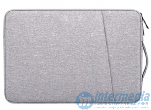 Чехол для ноутбука светло-серый 15" - Интернет-магазин Intermedia.kg