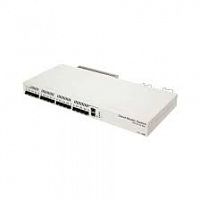 CRS317-1G-16S+RM Cloud Router Switch MikroTik 17-ти портовый оптический коммутатор 3-го уровня (Layer 3). 16xSFP+ ports, 1xRJ45 1GB (SwitchOS и R OS L6) шт - Интернет-магазин Intermedia.kg