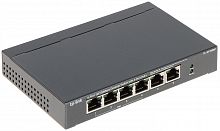 Коммутатор TP-Link TL-SF1006P, 6-портовый 10/100 Мбит/с настольный коммутатор с 4 портами PoE+ - Интернет-магазин Intermedia.kg