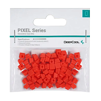 Декоративный резиновый элемент DEEPCOOL PIXEL RD для корпусов DEEPCOOL MESH (100 pcs pack), красный - Интернет-магазин Intermedia.kg