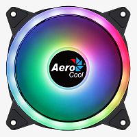 Кулер для корпуса AeroCool Duo 12 ARGB  6-pi,  120мм, 1000±10%об.мин, 33.4CFM, 19.7dBA, 6pin, 120х120х25мм, Чёрный - Интернет-магазин Intermedia.kg