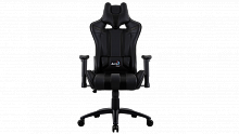 Игровое кресло AEROCOOL AC120 AIR BLACK 2D Armrest 65mm wheels PVC Leather - Интернет-магазин Intermedia.kg