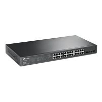 Коммутатор сетевой PoE TP-LINK TL-SG2428P(UN) (24x10/100/1000Mb/s+PoE, 4xGb/s SFP, 56Gb/s, Omada) 250W - Интернет-магазин Intermedia.kg