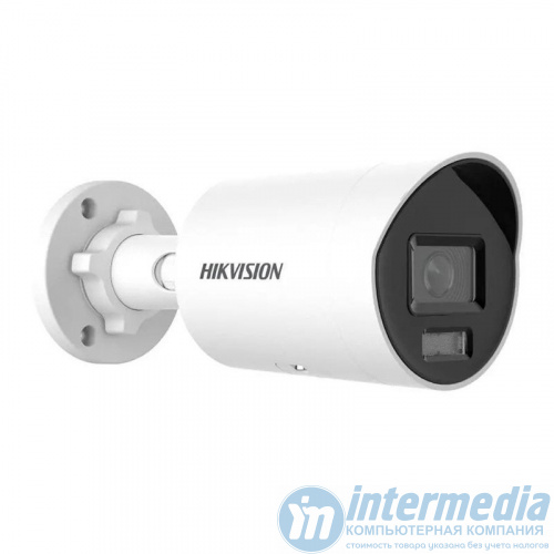 IP camera HIKVISION DS-2CD2047G2H-LIU(2.8mm) (O-STD) цилин,улич 4MP,IR/LED 40M ColorVu,MIC,MicroSD