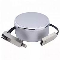 Кабель LDNIO LC-90 USB-microUSB&Lighting (2in1) - Интернет-магазин Intermedia.kg