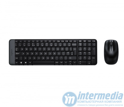 Беспроводная клавиатура + мышь Logitech Wireless Combo MK220 MK220 [920-003168]