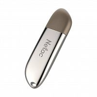 Накопитель на флеш памяти 64GB Netac U352 USB2.0 aluminum alloy housing Серебро [NT03U352N-064G-20PN] - Интернет-магазин Intermedia.kg