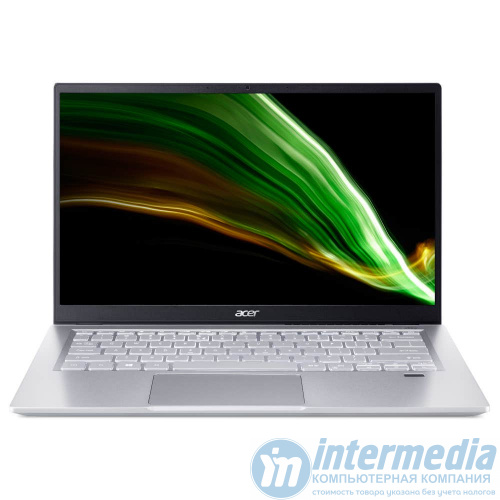 Acer Swift 3 SF314-511-707M i7-1165G7 2.8-4.7GHz,8GB,SSD 512GB, 14" FHD IPS WIN10, SILVER - Интернет-магазин Intermedia.kg