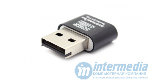 Ридер for micro-SD,USB 2.0, SY-T96 (black-white)