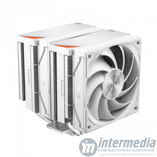 Кулер для процессора PC Cooler RZ620 WH (LGA 1700/1200, AM4/AM5, 2200RPM, 120mm FAN, TDP 265W, 6 Heatpipe, 4Pin PWM)