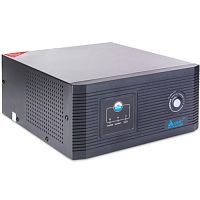 Инвертор SVC DIL-1000 (800W), Вход 12В и/или 220В, Выход 220В, (Чистая синусоида на выходе) Функция заряда батарей 20A, Чёрный - Интернет-магазин Intermedia.kg