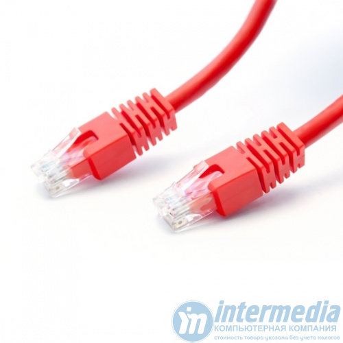 LT-4PC-5E-5M  Патч-корд Cat.5e UTP-RJ45-5м, красный шт