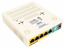 Коммутатор RB260GSP (CSS106-1G-4P-1S) MikroTik RouterBoard RB260GSP - 5-ти портовый управляемый коммутатор  2-го уровня (Layer 2). 5x10/100/1000 RJ45 ports, 1xSFP port. Процессор Taifatech TF470, ОЗУ - Интернет-магазин Intermedia.kg