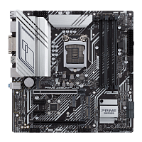 Материнская плата Asus PRIME Z590M-PLUS,LGA1200,Intel Z590,4*DDR4 5133MHz,2*PCIe4.0/3.0x16, 5*SATA,1Gb/s Lan,2*USB2.0+2*USB3.2,DVI-D,HDMI,DisplayPort,mATX - Интернет-магазин Intermedia.kg