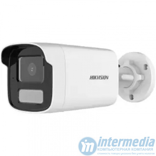 IP camera HIKVISION DS-2CD1T63G2-LIU(4mm)(O-STD)  цилиндр,уличная 6MP,IR/LED 50M,MIC