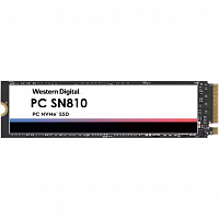 Твердотельный накопитель SSD 512GB WD PC SN810 M54701-002 M.2 2280 PCIe 4.0 x4 NVMe 1.3, Read/Write up to 6000/4000MB/s, OEM - Интернет-магазин Intermedia.kg
