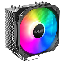Кулер для процессора PC Cooler PALADIN 400 ARGB BK (LGA 1700/1200/115X, AM4, 1600RPM, 130mm FAN, TDP 200W, 4 Heatpipe, Hydro Bearing, 4Pin PWM) - Интернет-магазин Intermedia.kg