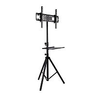 Телескопическая стойка-тренога напольная для TV и LCD мониторов Arm media TR-STAND-2 (32"-70"/ высота 1440-1900см/ 40кг/ black) - Интернет-магазин Intermedia.kg
