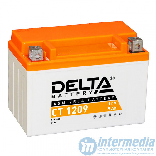 Батарея Delta CT1209 12V 9Ah Стартерный  (150*86*108mm)
