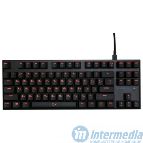Клавиатура Kingston HX-KB1RD1-RU/A5 HyperX Alloy FPS Mechanical Gaming Keyboard,MX Red,Backlight,RU