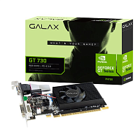 Видеокарта GALAX GeForce GT730 4GB DDR3 128bit VGA DVI-I HDMI [73GQF8HX00HD] - Интернет-магазин Intermedia.kg