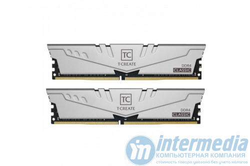 Оперативная память DDR4 T-CREATE CLASSIC 16Gb Kit (2x8Gb) PC4-25600 (3200MHz) TEAM Elite (TTCCD416G3200HC22DC01)