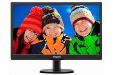 Монитор 18.5" PHILIPS 193V5LSB2,LED,BLACK 1366 x 768 16:9 HD;10000000:1;200cd/m2; 5ms,VGA(пиксель на экране)