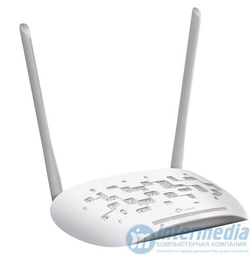 Wi-Fi точка доступа TP-Link TL-WA801N, 300 Мбит/с,1 порт Ethernet 10/100 Мбит/с (RJ45), Поддержка пассивного PoE