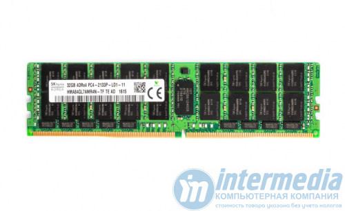 Оперативная память ECC LRDIMM SK hynix 32GB 4DRx4 PC4-2133P-L DDR4 (HMA84GL7AMR4N-TF) для сервера