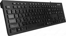 Клавиатура Delux KA180U multimedia wired slim keyboard black USB RUS+KG - Интернет-магазин Intermedia.kg