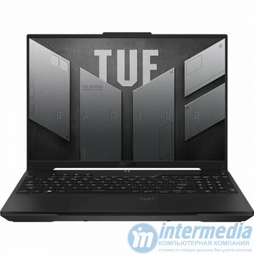 Игровой ноутбук Asus TUF A16, AMD Ryzen 7 7735HS, 512GB SSD NVMe, 16GB DDR5, AMD Radeon RX7600S 8GB, 16" FHD IPS 165Hz, Win11 Home, Eng-Rus Backlit Keyboard, Off Black - Интернет-магазин Intermedia.kg