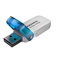 Флеш карта 64GB USB 2.0 A-DATA UV240 WHITE - Интернет-магазин Intermedia.kg