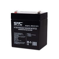 Батарея SVC AV4.5-12/S, Свинцово-кислотная 12В 4.5 Ач, Вес: 1,53 кг, Размер в мм.: 90*70*100 - Интернет-магазин Intermedia.kg