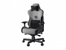 Игровое кресло AD12XLLA-01-GB AndaSeat T-Pro II Premium GRAY&BLACK 4D Armrest 65mm wheels Fabric - Интернет-магазин Intermedia.kg