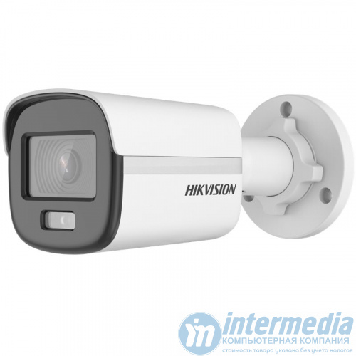 IP camera HIKVISION DS-2CD1027G0-L(C) (2.8mm)(O-STD) цилиндр,уличная 2MP,LED 30M ColorVu