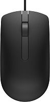 Мышь Dell MS116 Wired Mouse Black проводная, оптическая, USB, 1000 DPI, длина кабеля 1.8м, размеры (ДхШхВ) 113.5х61.07х35.97 мм, Черный - Интернет-магазин Intermedia.kg