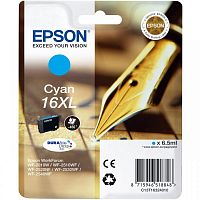 Картридж струйный Epson C13T16324010 Cyan Pigment 16XL (WF-2010W) 450p - Интернет-магазин Intermedia.kg