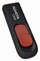 Флеш карта ADATA 8GB C008 USB 2.0 Read up:30Mb/s/Write up:20Mb/s Black-Red - Интернет-магазин Intermedia.kg