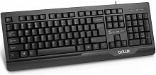 Клавиатура Delux K6010 wired keyboard black USB RUS+KG - Интернет-магазин Intermedia.kg