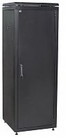 LN05-24U66-G ITK Шкаф сетевой 19" LINEA N 24U 600х600 мм стеклянная передняя дверь черный шт - Интернет-магазин Intermedia.kg