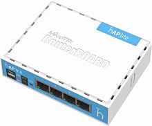 Маршрутизатор MikroTik RouterBOARD RB941-2nD- hAP lite classic with desktop enclosure (RouterOS L4) - Интернет-магазин Intermedia.kg