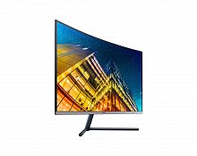 Монитор 31.5" Samsung LU32R590CWMXUE Black, Curved, VA, 3840?2160, 2500:1 (Mega), 250cd/m2, 60Hz, 4ms, HDMI, Display Port, выход на наушники, кабель HDMI - Интернет-магазин Intermedia.kg