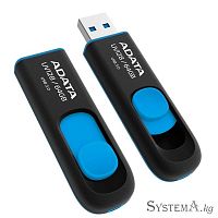 Флеш карта 64GB USB 3.2 A-DATA UV320 BLACK/BLUE - Интернет-магазин Intermedia.kg