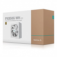 Блок питания Power Unit DEEPCOOL PX850G WH WHITE 850W 80 PLUS GOLD certified 100-240V/ATX12V 2.3 & SSI EPS 12V - Интернет-магазин Intermedia.kg
