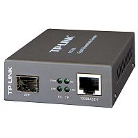 Медиаконвертер гигабитный Ethernet TP-LINK MC220L Одно/Мультимодовый, 1Гб, 1LAN, 1SFP, 10/0,55км - Интернет-магазин Intermedia.kg